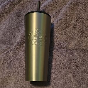 Starbucks Silver Metal Tumbler